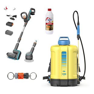 Gardena aquabrush gloria rugspuit actie