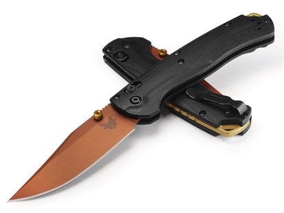 Benchmade Taggedout Black G10 Limited Edition
