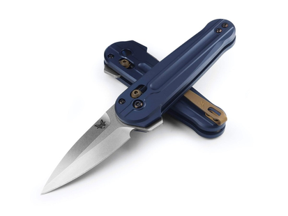 Benchmade Lowden Crater Blue – Modern zakmes met M390 staal