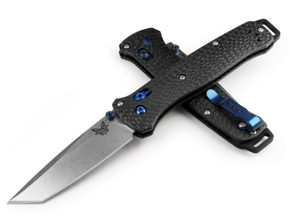 Benchmade Bailout Carbon Fiber Sapphire Blue