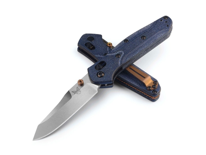 Benchmade Mini Osborne Denim Micarta – Compact EDC-zakmes