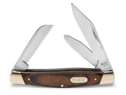 Buck stockman woodgrain