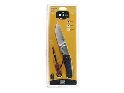 Buck large folding selkirk micarta clamp