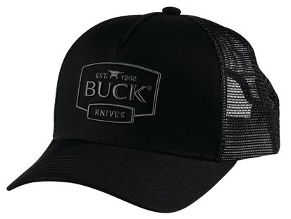 Buck trucker cap zwart