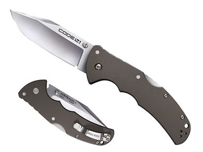 Cold steel code-4 clip point