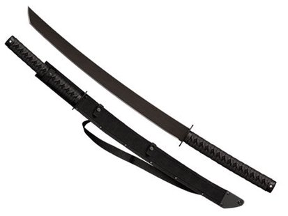 Cold steel tactical katana machete w/she
