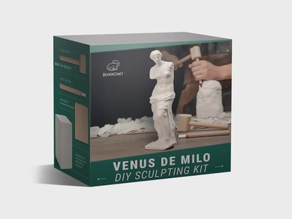 Beavercraft Venus De Milo DIY Beeldhouwkit Creatieve Gipsbeeld Set