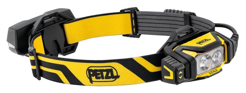 Petzl XENA Hoofdlamp Black/Yellow - 3200 mAh &amp; 1400 Lumen
