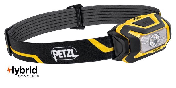 Petzl aria 1r hoofdlamp 450 lumen oplaad