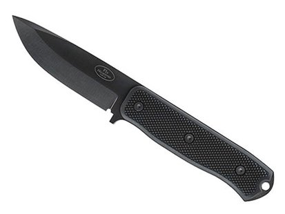 Fällkniven survival knife black blade