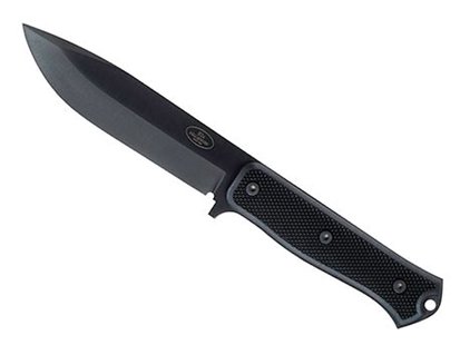Fällkniven survival knife black blade zy