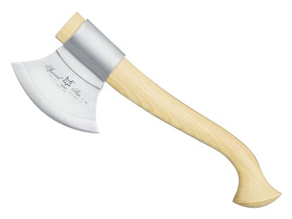 Fox bijl blank hout