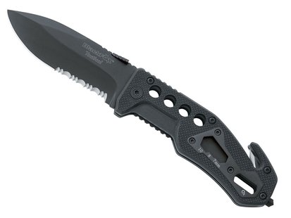 Black fox rescue knife black g10