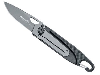 Black fox pocketknife titanium coating z
