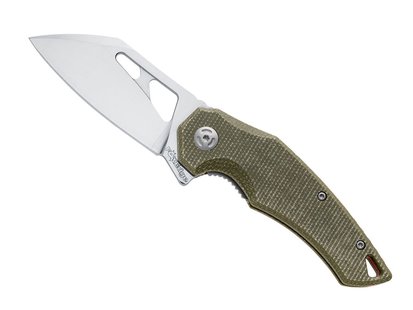 Fox edge atrax micarta green