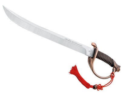 Fox champagne zwaard brons