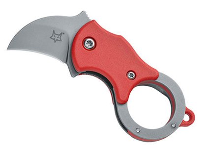 Fox mini-ka folding red w. sandblasted b