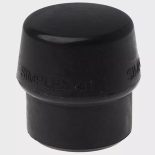 Halder SIMPLEX 3202040 rubber, slaginzet, 40 mm