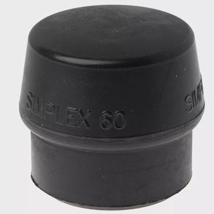Halder SIMPLEX 3202060 rubber, slaginzet, 60 mm