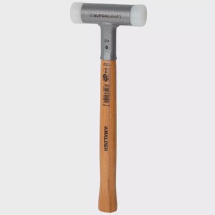 Halder SUPERCRAFT 3366030 hickory steel, nylon, terugslagvrije hamer, 30 mm