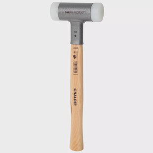 Halder SUPERCRAFT 3366040 hickory steel, nylon, terugslagvrije hamer, 40 mm