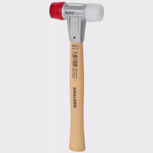 Halder BASEPLEX 3968030 nylon cellulose, kunststof hamer, 30 mm