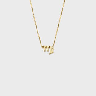 Isabel Bernard Étoiles d’Or Maagd 14 Karaat Gouden Venetiaanse Ketting Met Horoscoop voor dames