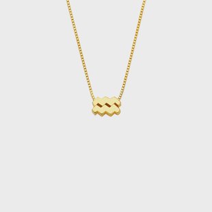 Isabel Bernard Étoiles d’Or Waterman 14 Karaat Gouden Venetiaanse Ketting met Horoscoop voor dames