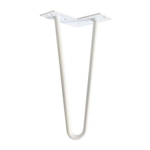 Massief stalen hairpin wit hairpin ø 1,2 cm en hoogte 30 cm