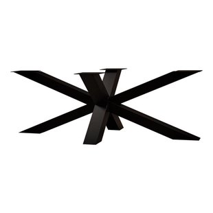 Stalen matrix zwart spinpoot 240 bij 80 cm en hoogte 72 cm (10 x 10 cm)