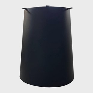 Stalen kegel tafelpoot zwart conisch ø 65 cm en hoogte 72