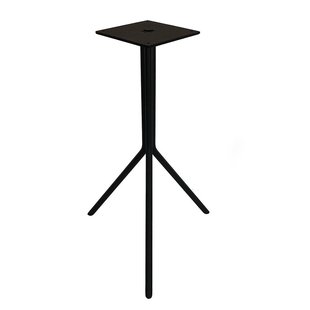 Stalen salononderstel zwart rond ø 36 cm en hoogte 55 cm (koker 1,6 cm)