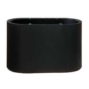 Ovale tafelpoot van 120 bij 60 cm en hoogte 72 cm