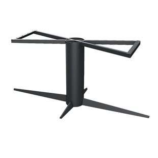 Stalen tafelonderstel zwart kolom 140 bij 73 cm en hoogte 73 cm