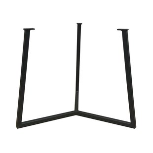 Stalen salononderstel zwart rond ø 62 cm en hoogte 46 cm (2 x 2 cm)