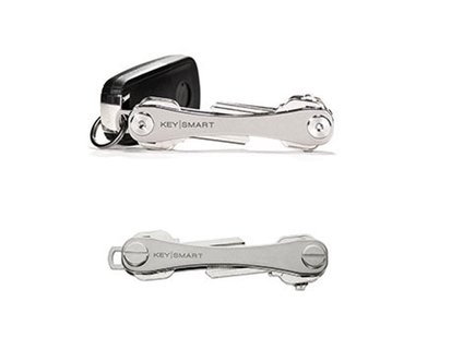 Keysmart compact keyholder titanium