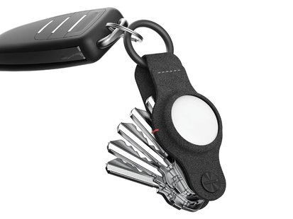 Keysmart air compact key holder black