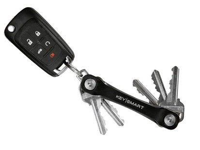 Keysmart flex compact keyholder black cl