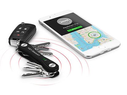 Keysmart pro with tile smart black