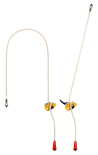 Petzl Grillon Plus 2 m Beige/Geel – Verstelbare positioneringslijn