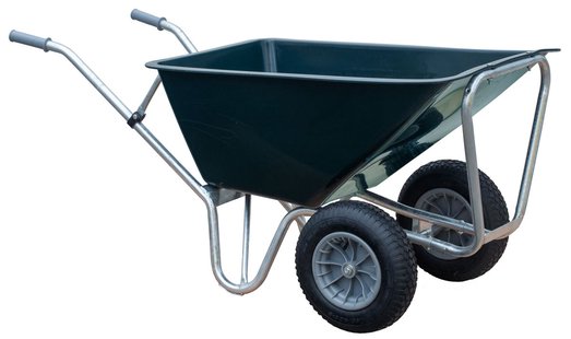 Hummer basic stalkruiwagen 160l 2 wielen