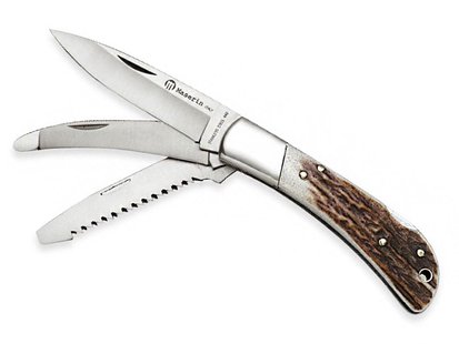 Maserin jachtmes hoorn 3-delig