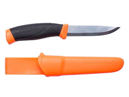 Morakniv Companion Mes – Instap Outdoor- en Jachtmes met Rubberen Grip & Schede