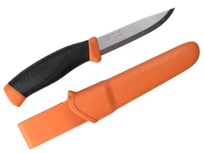 Morakniv companion burnt orange clampack