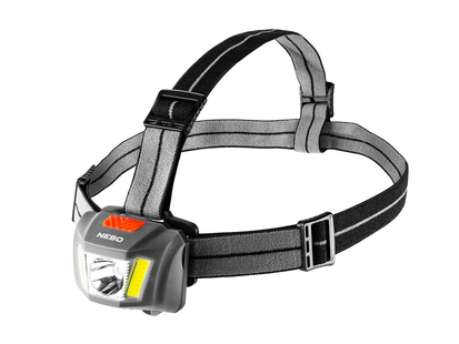 Nebo Einstein Duo 400 – 400 lumen compacte hoofdlamp met wit en rood licht