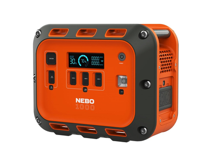 Nebo Intrepid 1000 – Krachtige en Betrouwbare Draagbare Stroomvoorziening 960 Wh &amp; 1200 Watt