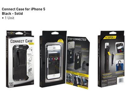 Nite ize connect case zwart iphone 5