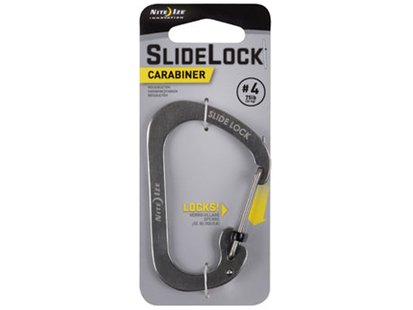 Nite ize karabijnhaak slidelock zilver #