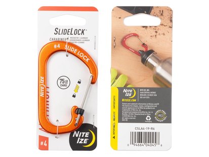 Nite ize karabijnhaak slidelock aluminiu