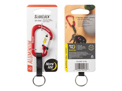 Nite ize karabijnhaak slidelock sleutelr